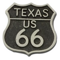 US Route 66 Texas Lapel Pin
